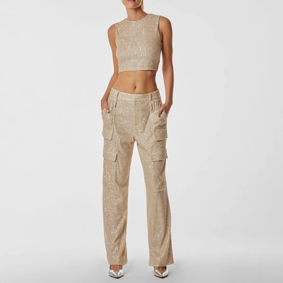 Noli Women’s Sequin Pants NWT - Picture 5 of 7